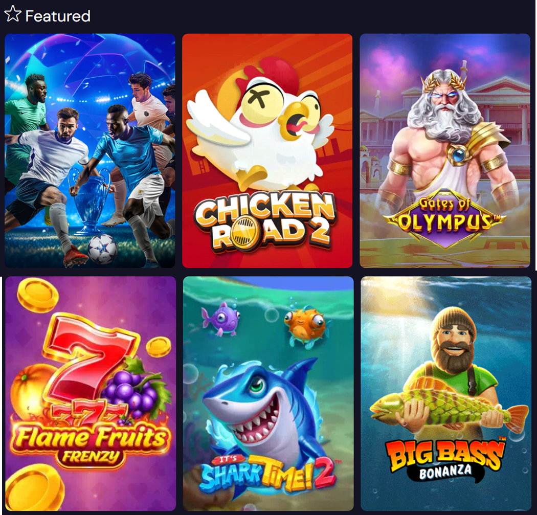 Golden Lion Casino Featured Games