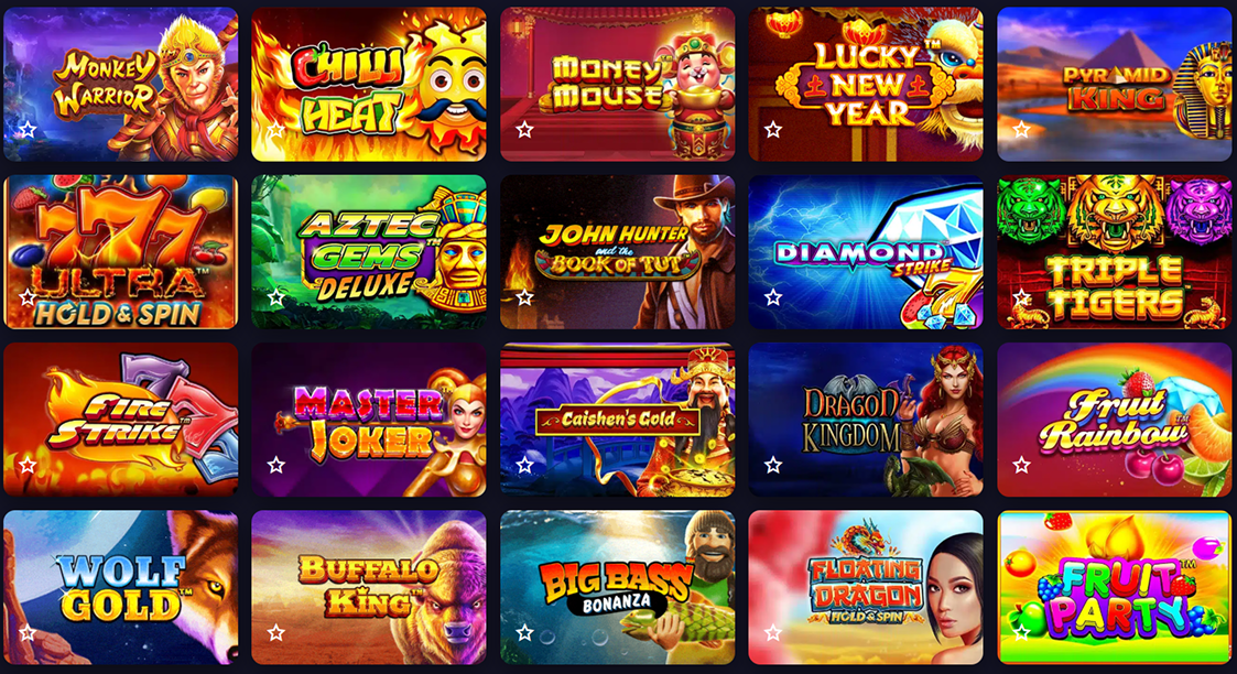 Golden Lion Casino Games